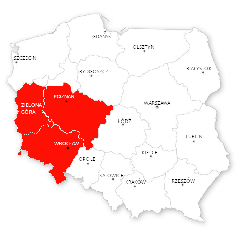 Dolnośląskie - Lubuskie - Wielkopolskie 