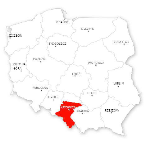 Śląskie  (od linii Tarnowskie Góry - Zawiercie)